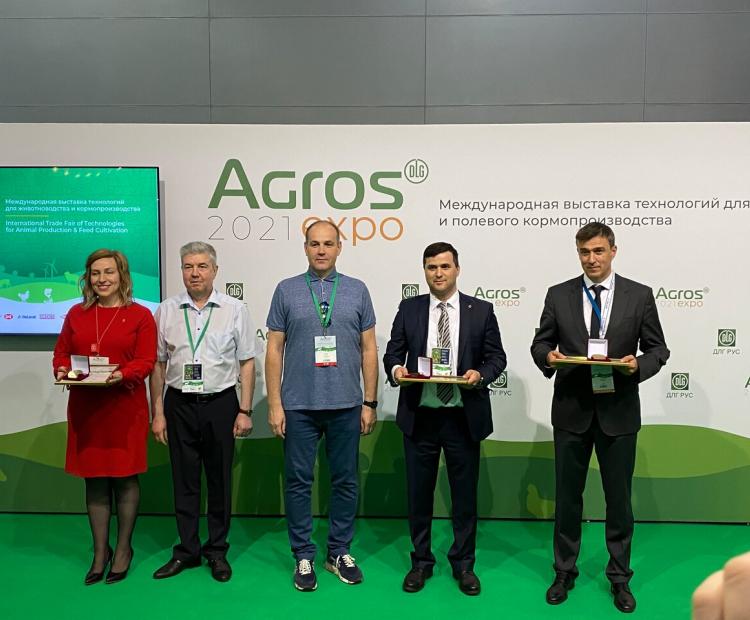 Золотая медаль в конкурсе инноваций AGROS Innovation Award
